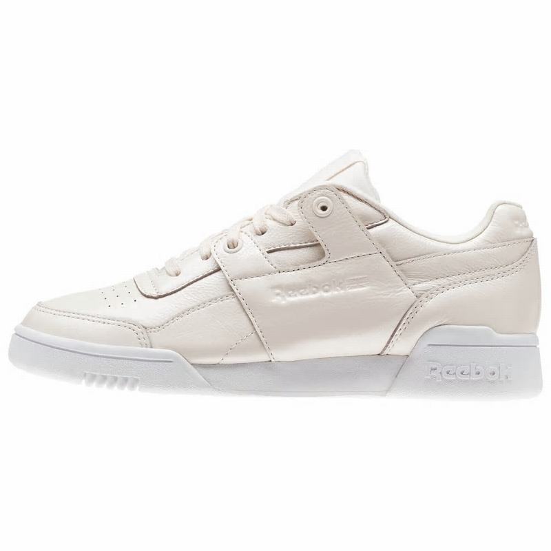 Reebok Workout Lo Plus Iridescent Tenisky Damske - Ruzove/Biele DH3102QL